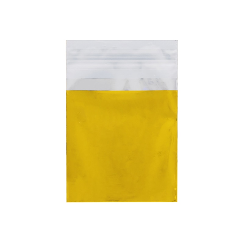 HEIKO アルミ蒸着袋 T 6.5-6.5 ゴールド 100枚/袋