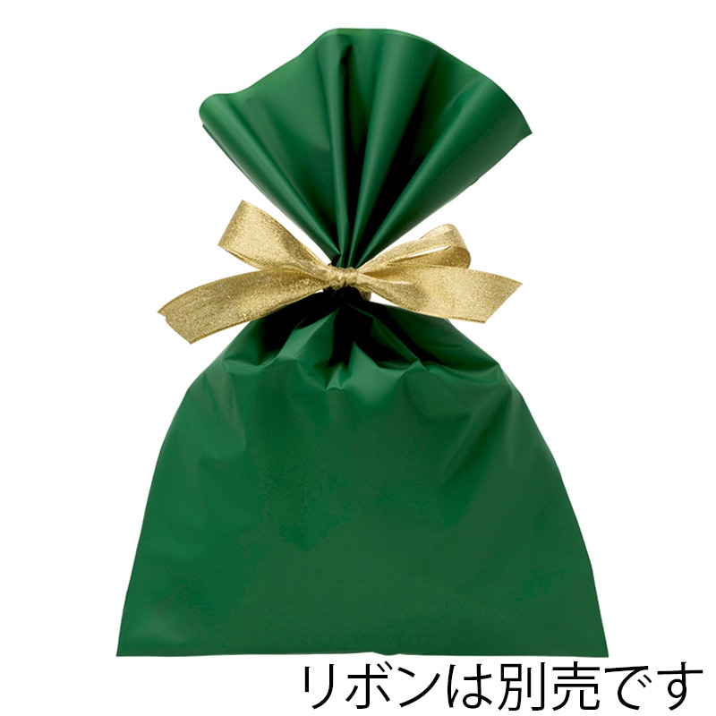 HEIKO ポリ袋 マットカラーポリ 24-36 グリーン 20枚/袋