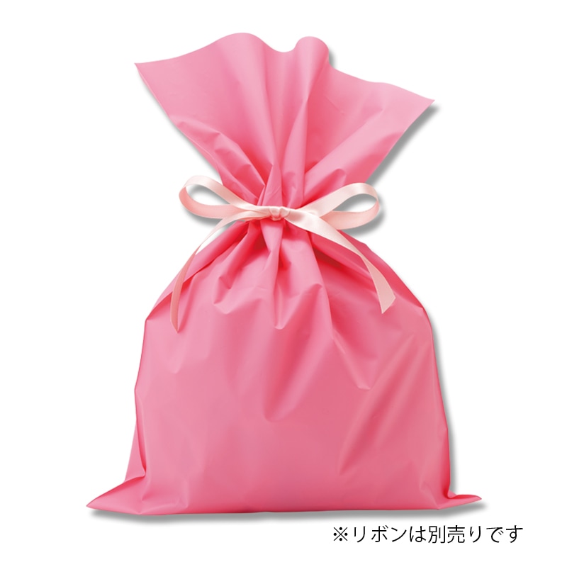 HEIKO ポリ袋 マットカラーポリ 24-36 ピンク 20枚/袋