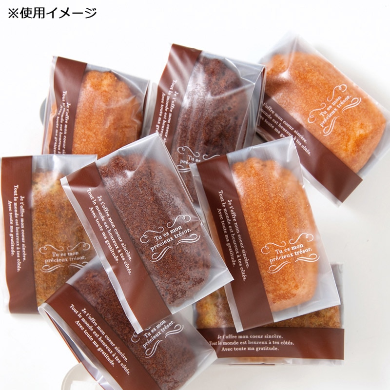 HEIKO ポリ袋 Mスウィートパック トレゾア 8+7×25 100枚/袋