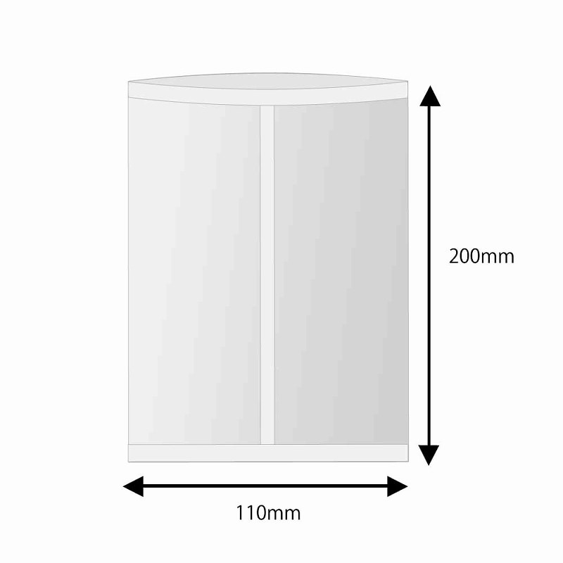 HEIKO ポリ袋 OPPパートコート袋 #40 11-20 100枚/袋