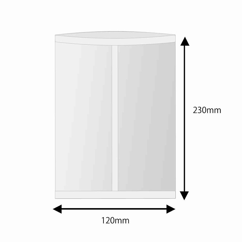 HEIKO ポリ袋 OPPパートコート袋 #40 12-23 100枚/袋