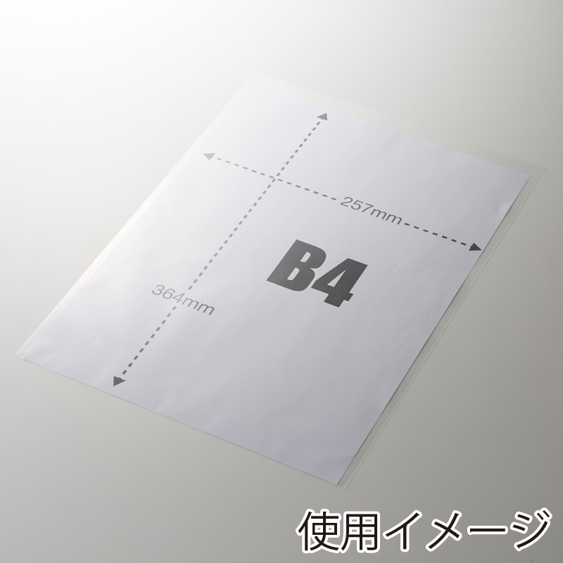 HEIKO OPP袋 クリスタルパック S-B4 (テープなし) 100枚/袋 006739300