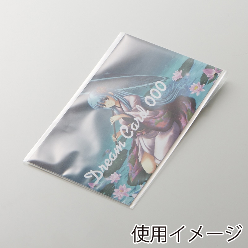 HEIKO OPP袋 クリスタルパック T6-10 (テープ付き) 100枚/袋