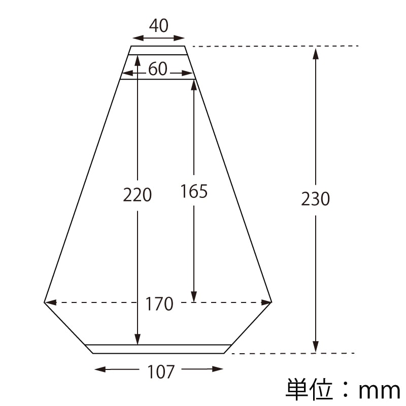 HEIKO サンドイッチ袋 60 イージーカット ライン白 100枚/袋