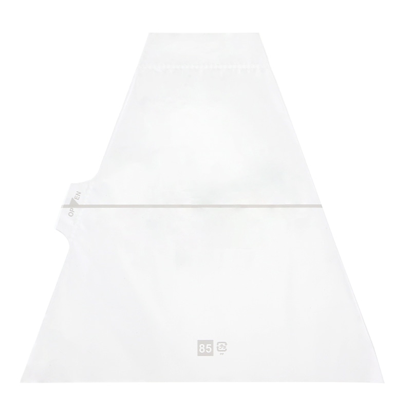 HEIKO サンドイッチ袋 85 横開きタイプ ライン白 100枚/袋