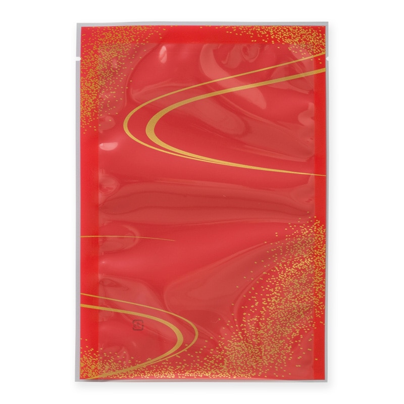 富士カガク ラミネート袋 MYR-2 和柄赤 3000枚/箱（ご注文単位1箱）【直送品】