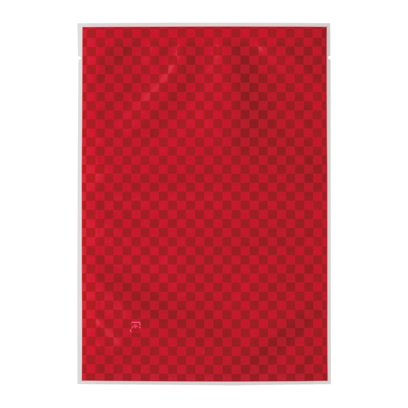 富士カガク ラミネート袋 VR-3 格子柄赤 3000枚/箱（ご注文単位1箱）【直送品】