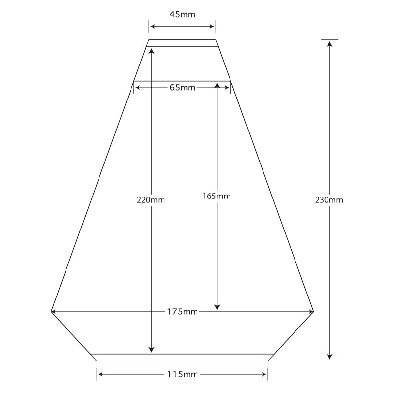 HEIKO サンドイッチ袋 65 イージーカット ライン白 100枚/袋