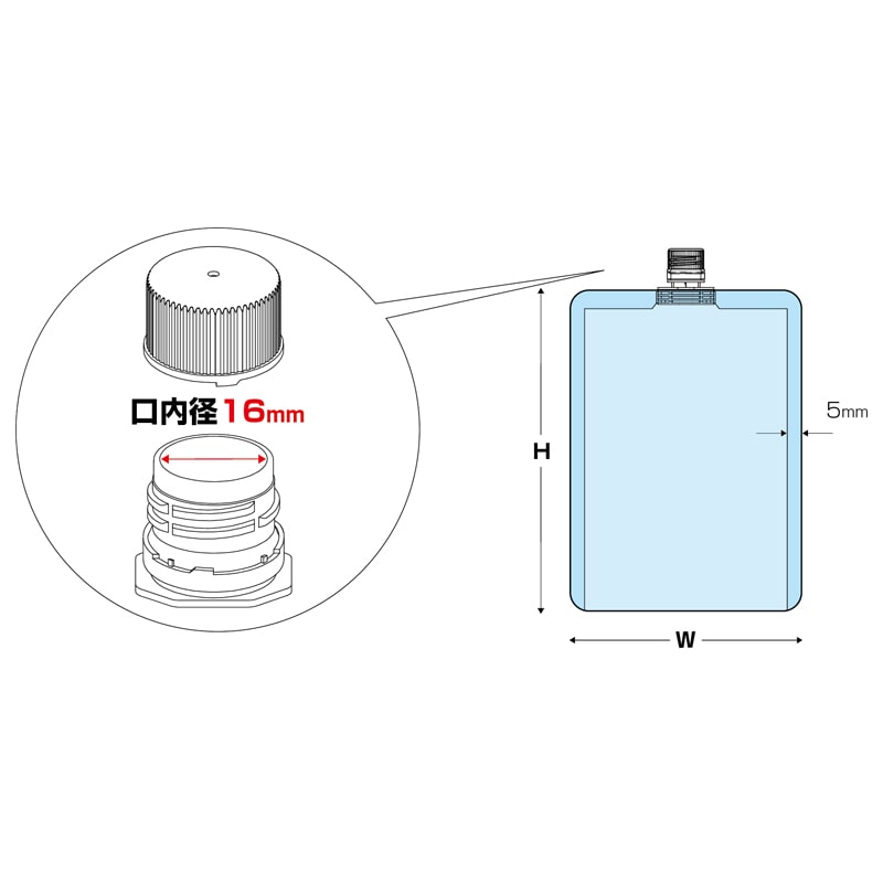 カウパック 夢パック DP16-SN0050B 500枚/箱(ご注文単位1箱)【直送品】