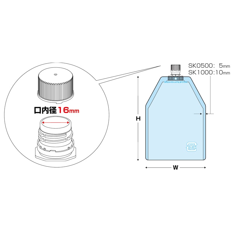 カウパック 夢パック DP16-SK1000 300枚/箱(ご注文単位1箱)【直送品】