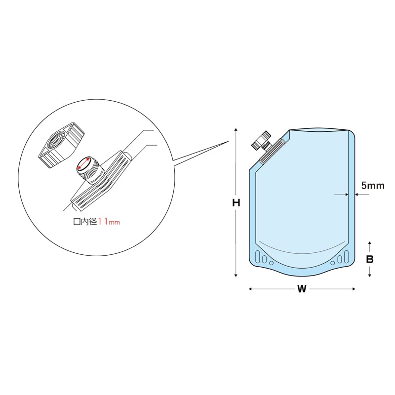 カウパック 夢パック DPN-0800  600枚/箱（ご注文単位1箱）【直送品】