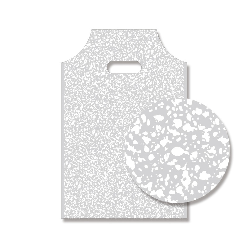 HEIKO 手抜きポリ袋 バイオハンディバッグ 3S スパタ 白 100枚/袋