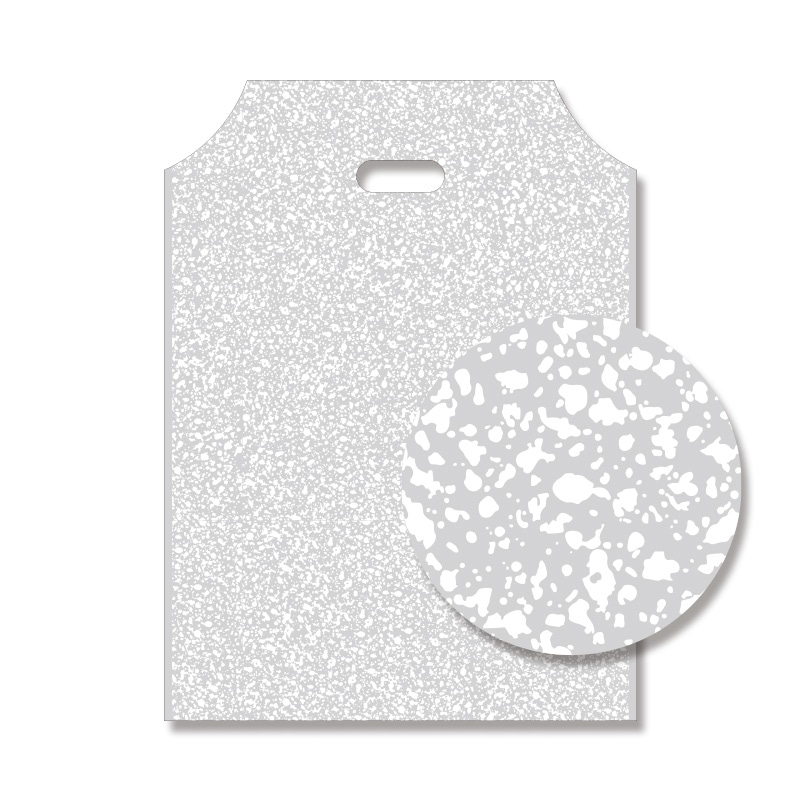 HEIKO 手抜きポリ袋 バイオハンディバッグ S スパタ 白 100枚/袋