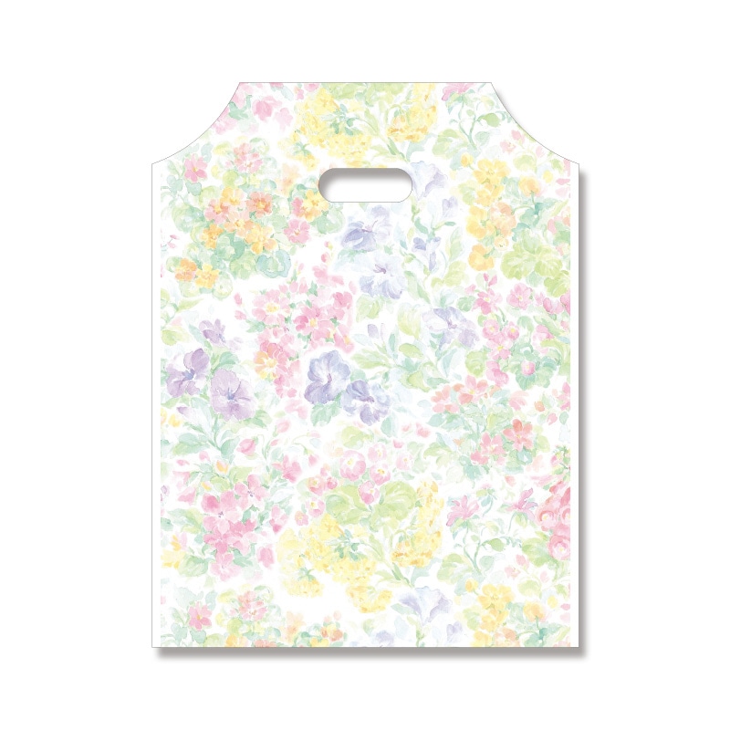 HEIKO 手抜きポリ袋 DXハンディバッグ SS ローザ 表記入り 100枚/袋