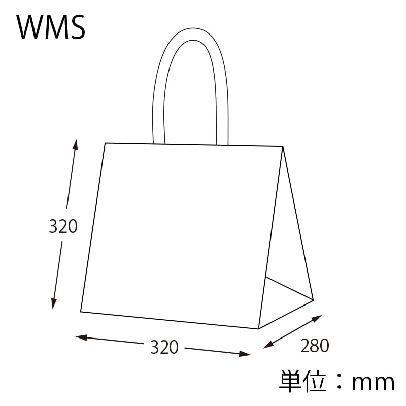HEIKO 手提げポリ袋 ポリチャームバッグ WMS チェッカー ピンク 表記入 20枚/袋