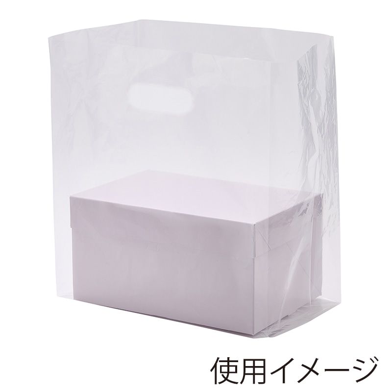 HEIKO 手抜きポリ袋 LDポリ SG25-36 透明 100枚/袋