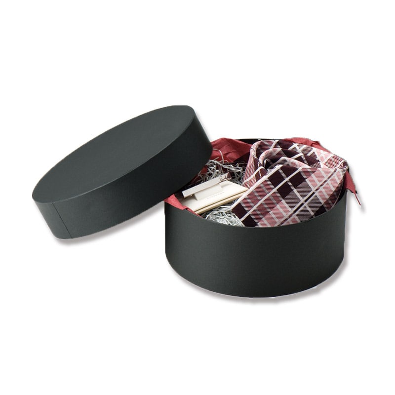 HEIKO 箱 サークルボックス 170-73 L ブラック 1個 006868353 包装用品