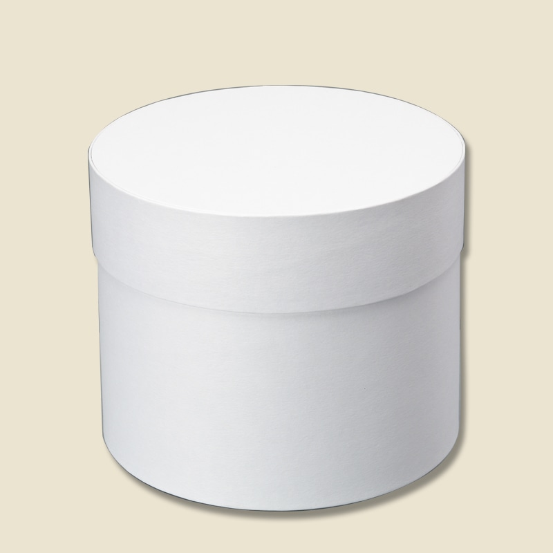 HEIKO 箱 サークルボックス 150-123 M ホワイト 1個