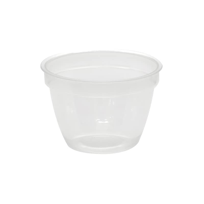 HEIKO 製菓資材 PPデザートカップ タル型 口径71mm 115CC クリア 50個/袋