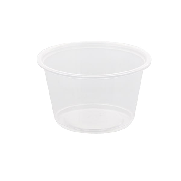 HEIKO 製菓資材 PPデザートカップ 口径74mm 120CC クリア 50個/袋