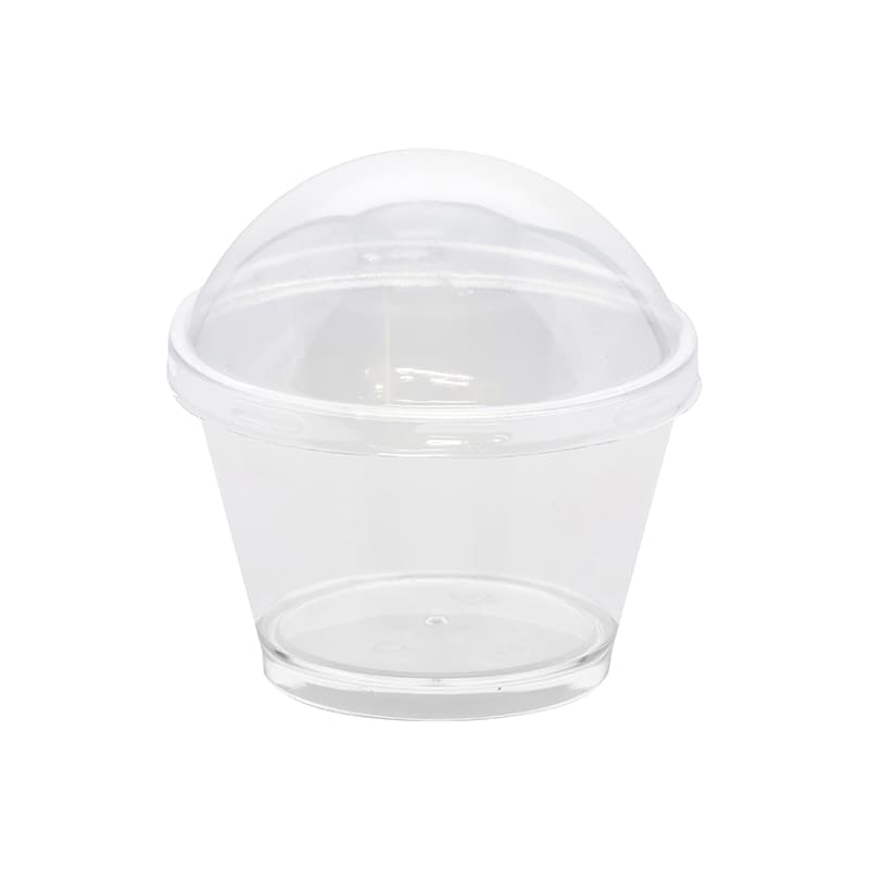 HEIKO PSデザートカップ 蓋付 CH128 140CC 20個/袋