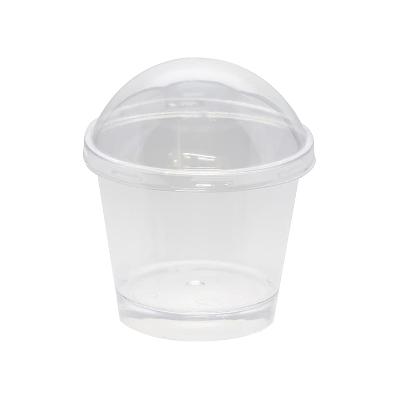 HEIKO PSデザートカップ 蓋付 CH102 160CC 20個/袋