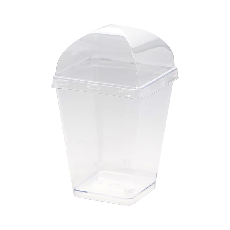 HEIKO PSデザートカップ 蓋付 CH24 170CC 20個/袋