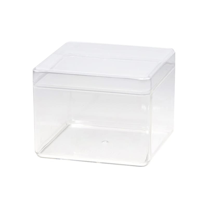 HEIKO PS食品ケース 蓋付 角型 310CC 10個/袋