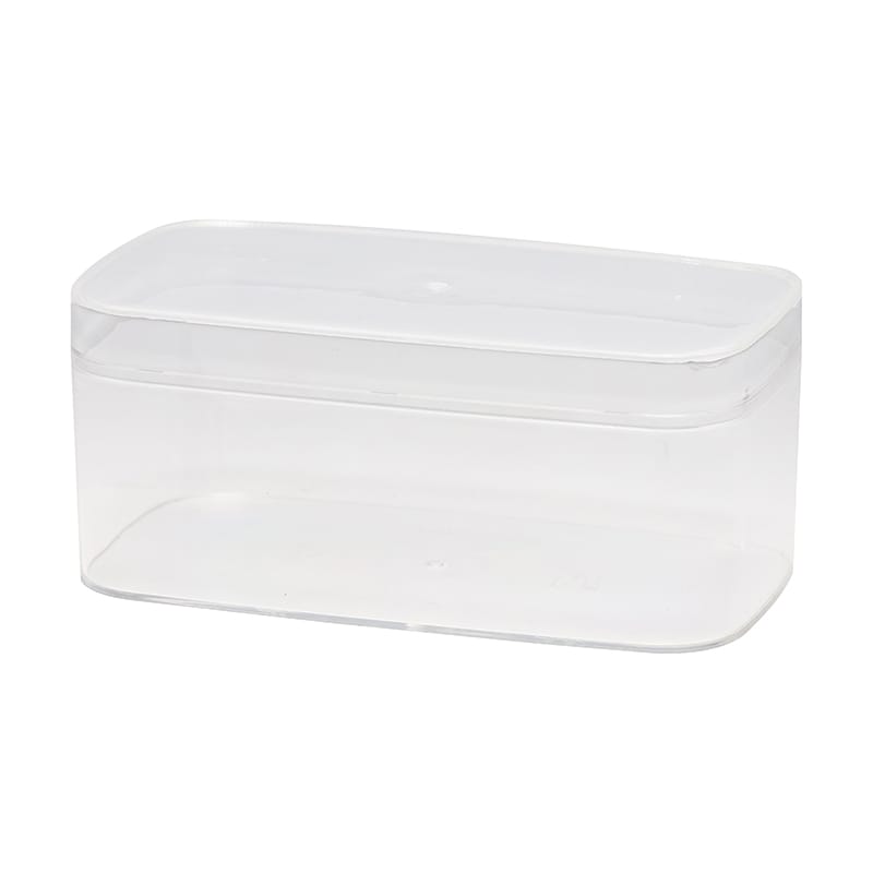 HEIKO PS食品ケース 蓋付 長角 280CC 10個/袋