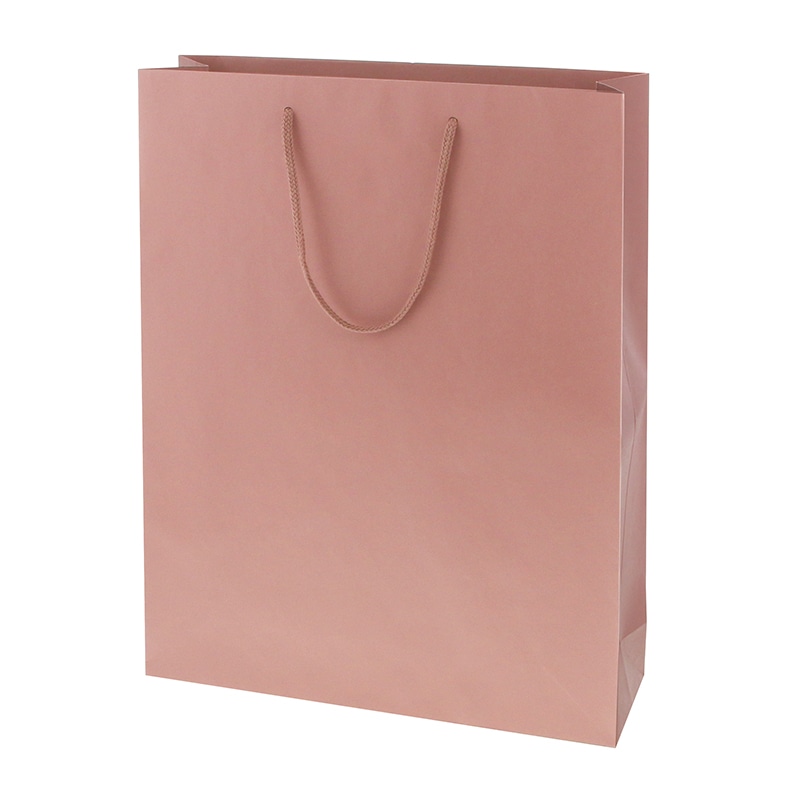 HEIKO 紙袋 カラーチャームバッグ 2才 アズキ 10枚/袋