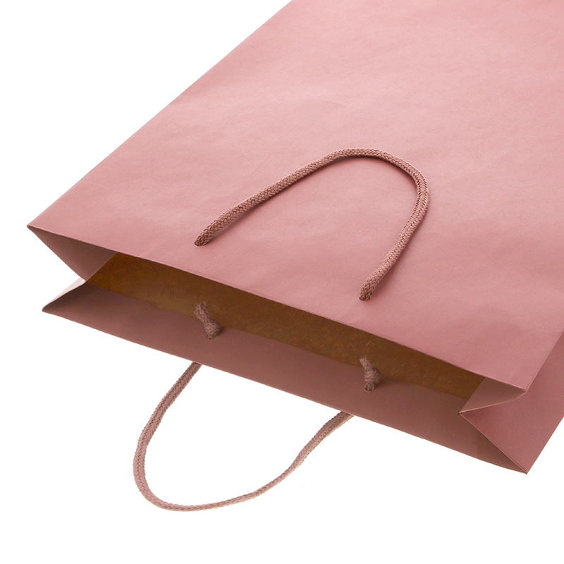 HEIKO 紙袋 カラーチャームバッグ 2才 アズキ 10枚/袋