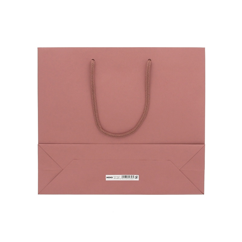 HEIKO 紙袋 カラーチャームバッグ 3才 アズキ 10枚/袋