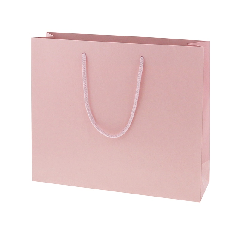 HEIKO 紙袋 カラーチャームバッグ 3才 ピンク 10枚/袋