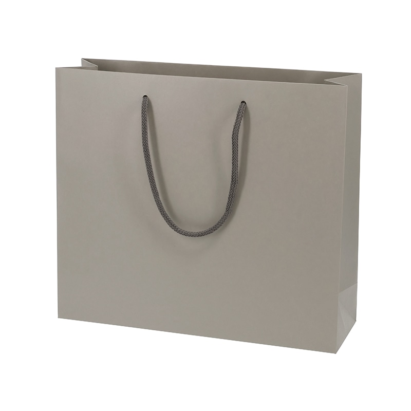 HEIKO 手提げ紙袋 カラーチャームバッグ 3才 グレー 10枚/袋