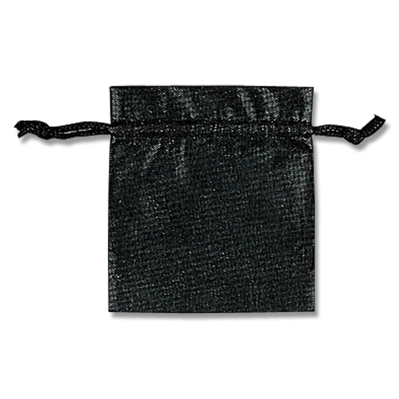 HEIKO 不織布巾着袋 Fバッグ Kシリーズ K18-20 黒 10枚