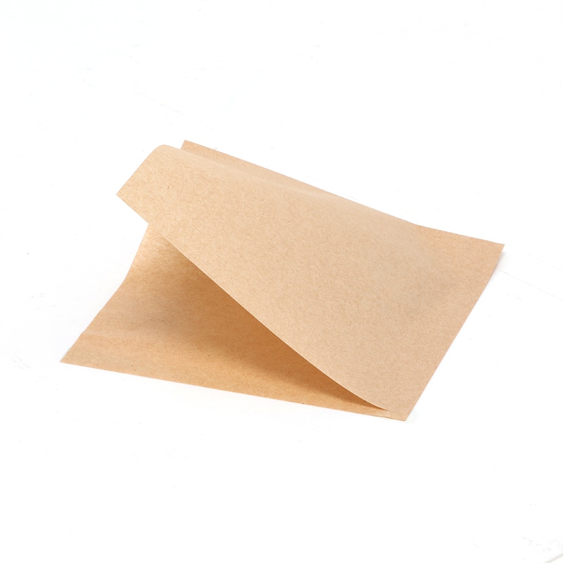 HEIKO 耐油袋 エコバーガー袋 NO.12 未晒無地 100枚/袋