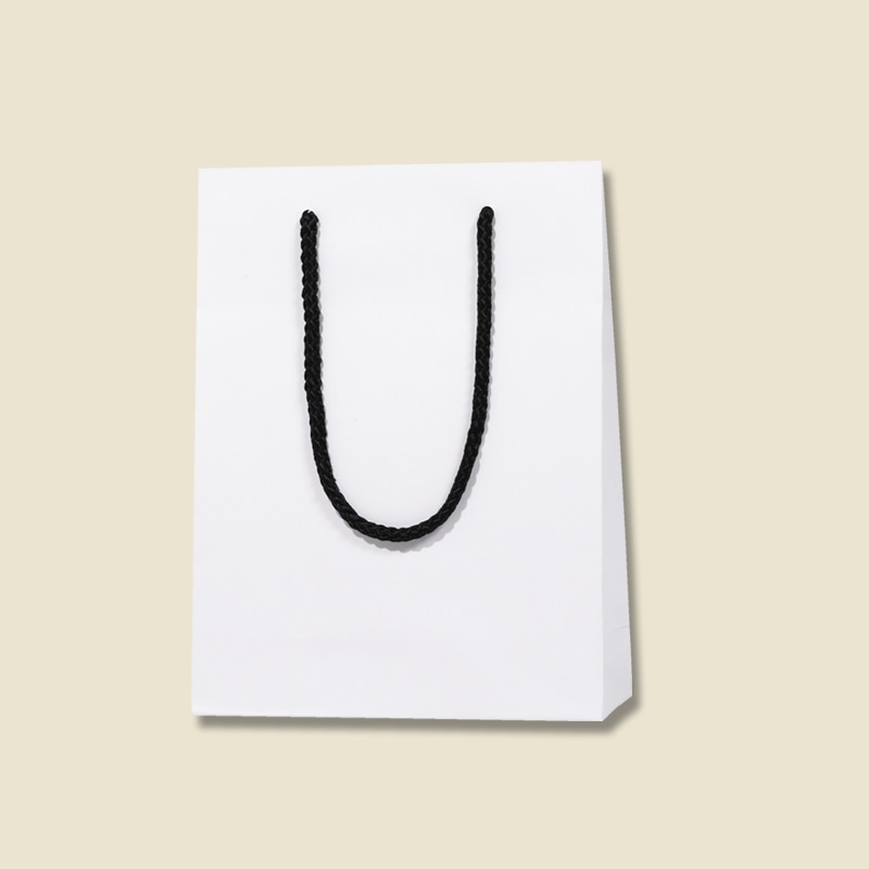 HEIKO 紙袋 ブライトバッグ MM 白MT(マットPP貼り) 10枚/袋