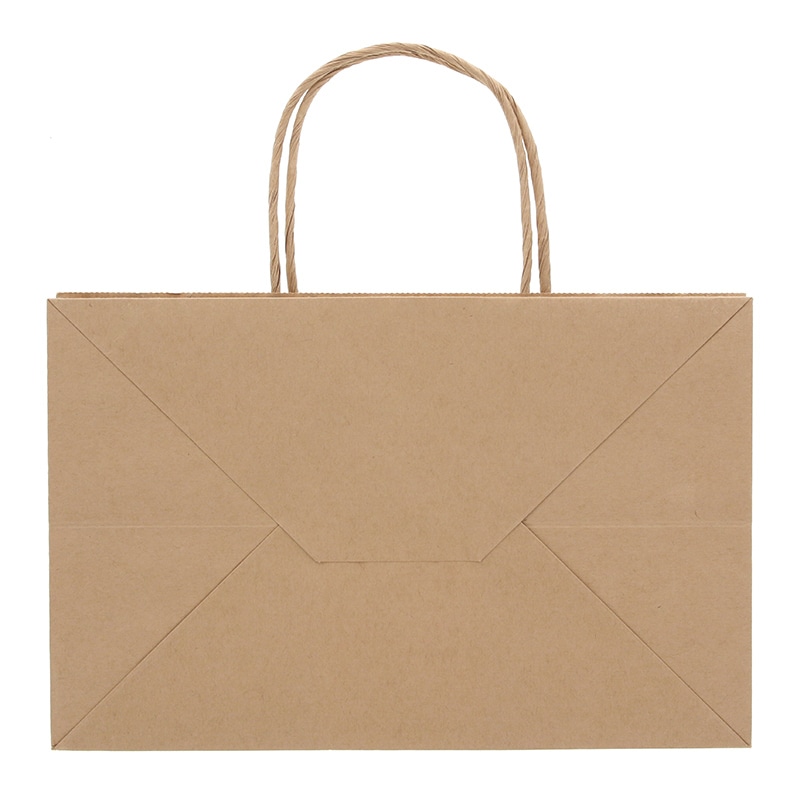 HEIKO 手提げ紙袋 オブロングバッグ 26-17 未晒無地 20枚/袋