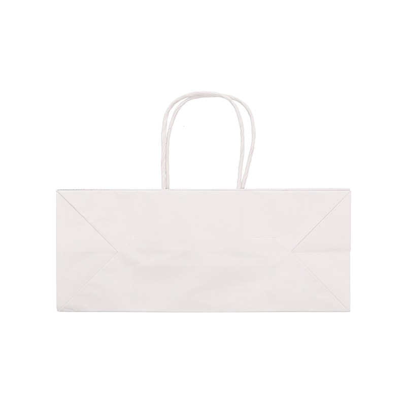 HEIKO 手提げ紙袋 オブロングバッグ 29-12 白無地 20枚/袋