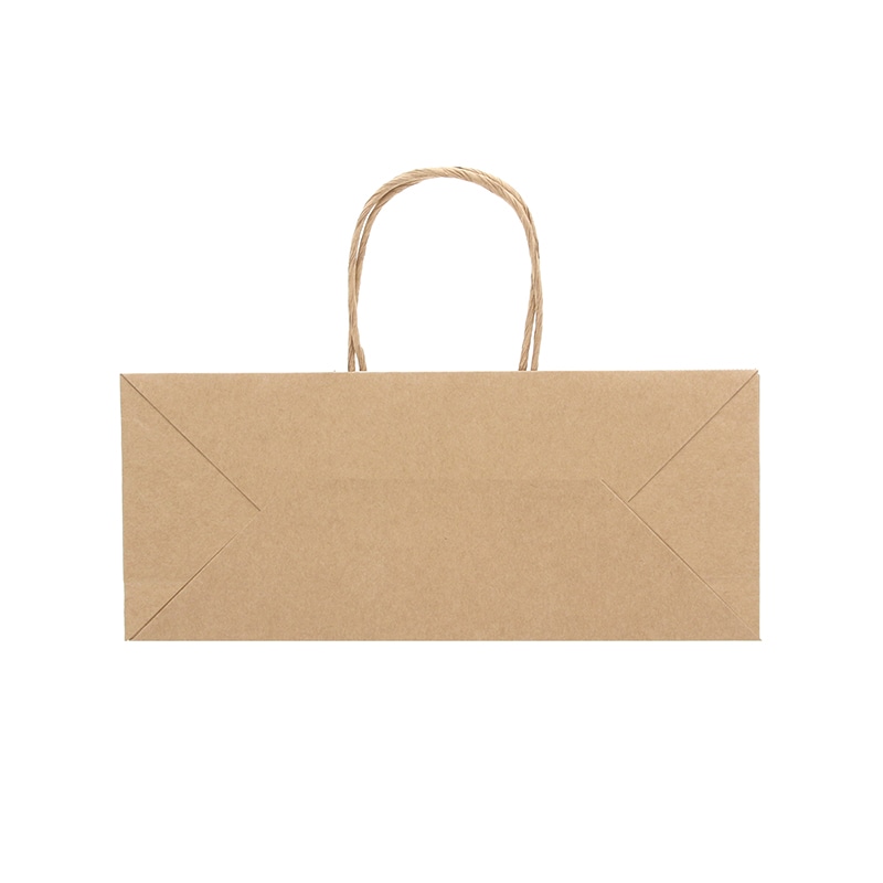 HEIKO 手提げ紙袋 オブロングバッグ 29-12 未晒無地 20枚/袋