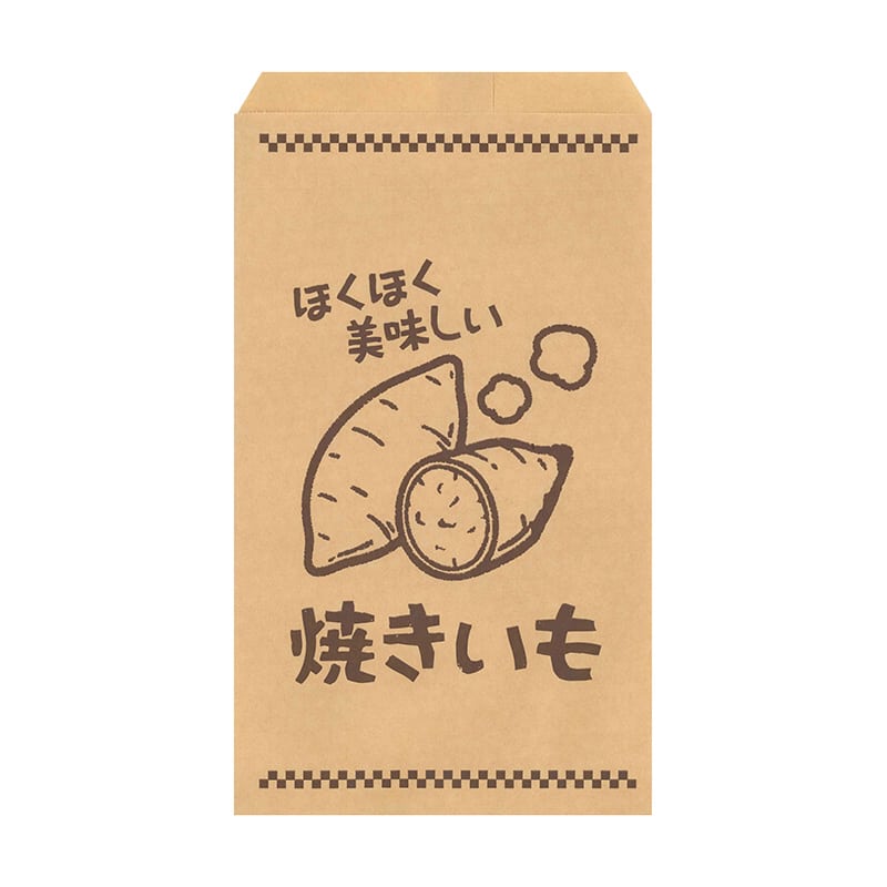 HEIKO やきいも袋 16-27 縦柄 100枚/袋