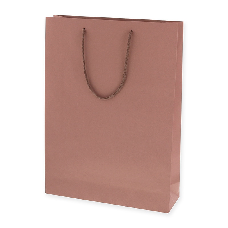 HEIKO 紙袋 プレーンチャームバッグ 2才 小豆 10枚/袋