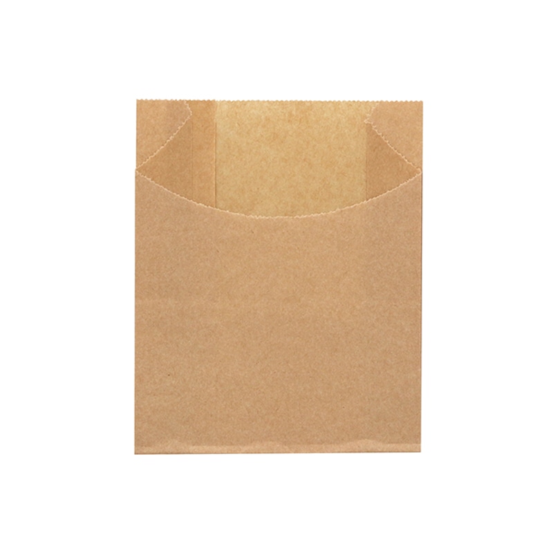 HEIKO NF(ノンフッ素)耐油ポテト袋 未晒無地 100枚/袋