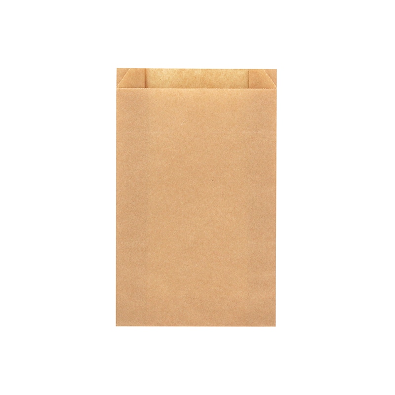 HEIKO NF(ノンフッ素)耐油ガゼットパック 小 未晒無地 100枚/袋