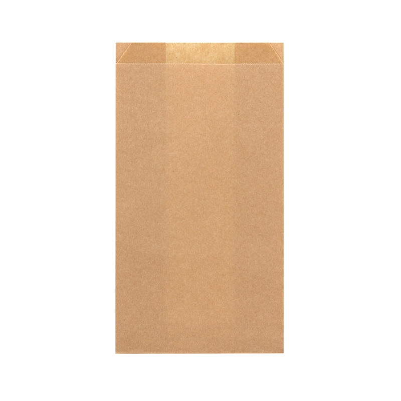 HEIKO NF(ノンフッ素)耐油ガゼットパック 中 未晒無地 100枚/袋