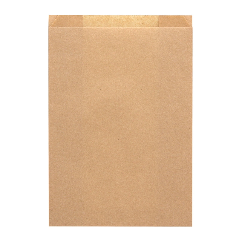 HEIKO NF(ノンフッ素)耐油ガゼットパック 特大 未晒無地 100枚/袋