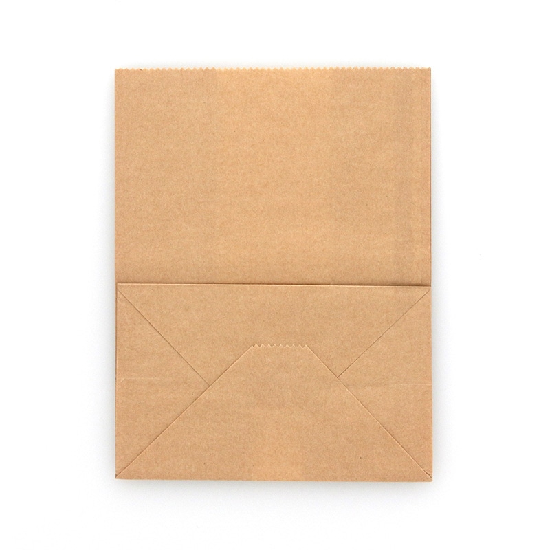 HEIKO NF(ノンフッ素)耐油角底袋 13-8 未晒無地 100枚/袋 004180321