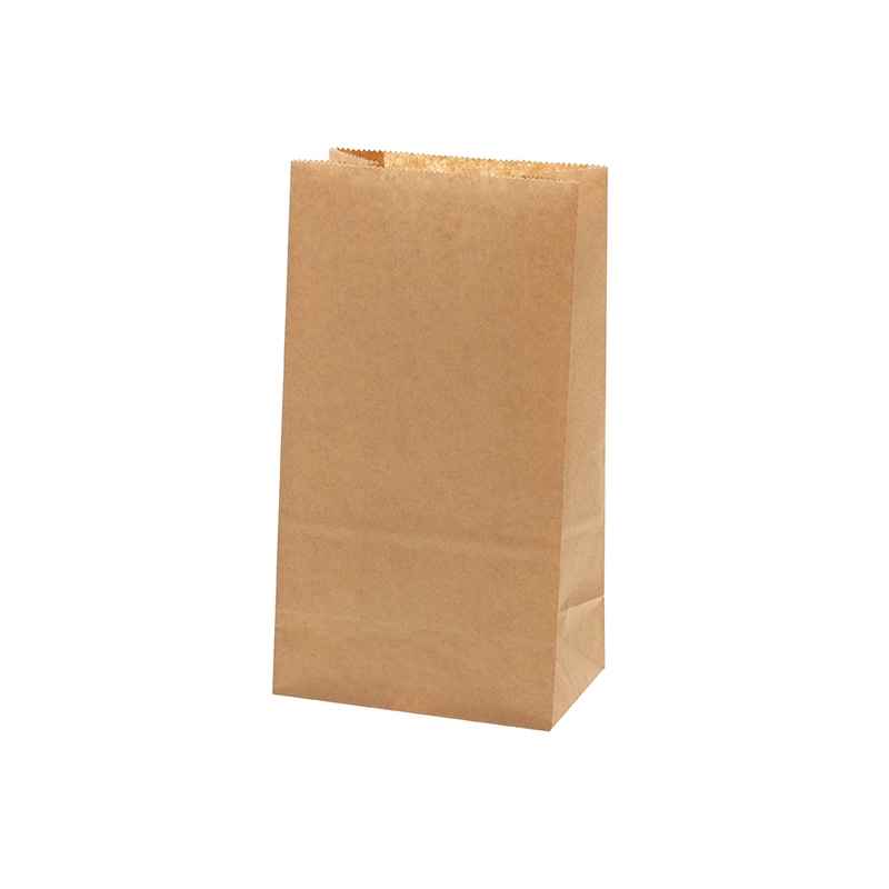 HEIKO NF(ノンフッ素)耐油角底袋 No.4 未晒無地 100枚/袋