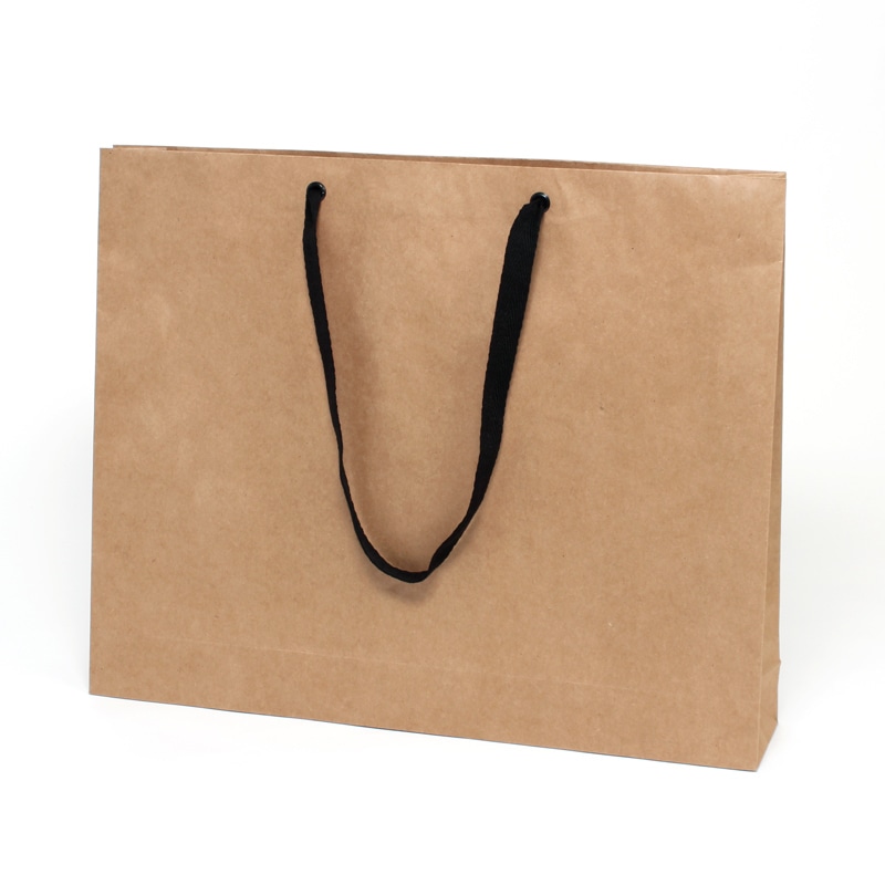 HEIKO 紙袋 PBファッションバッグ L 未晒無地 10枚/袋